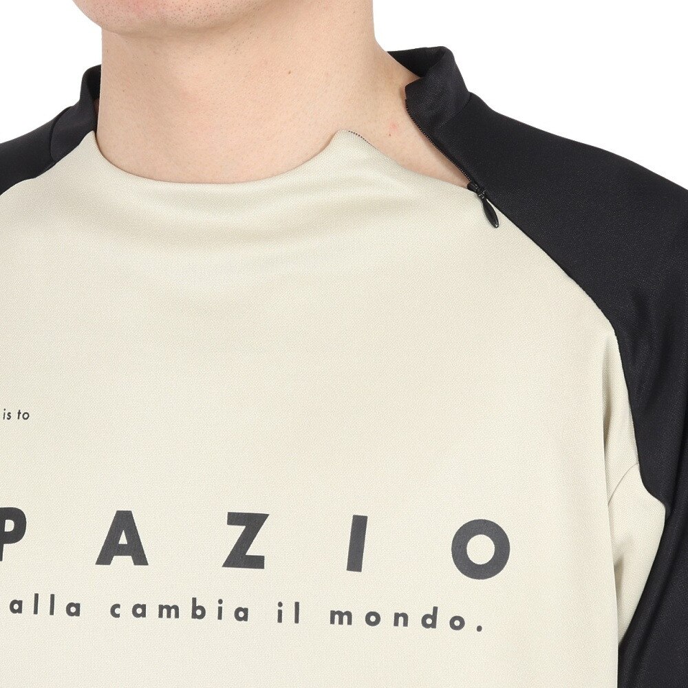 スパッツィオ（SPAZIO）（メンズ、レディース）サッカー フットサルウェア 袖パネル ミッド トレーニングトップ GE-1036-09