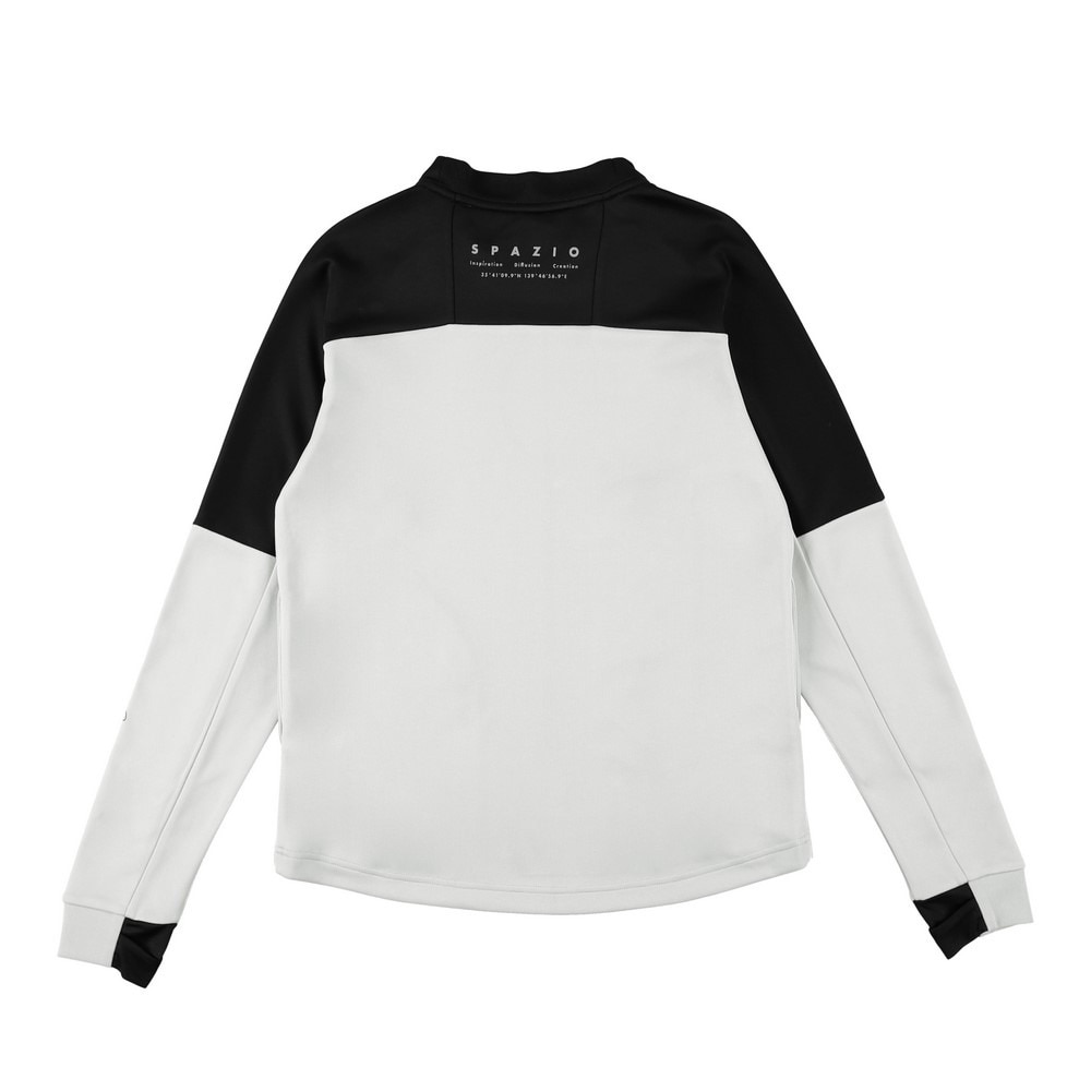 スパッツィオ（SPAZIO）（メンズ、レディース）サッカー フットサルウェア 袖パネル ミッド トレーニングトップ GE-1036-45