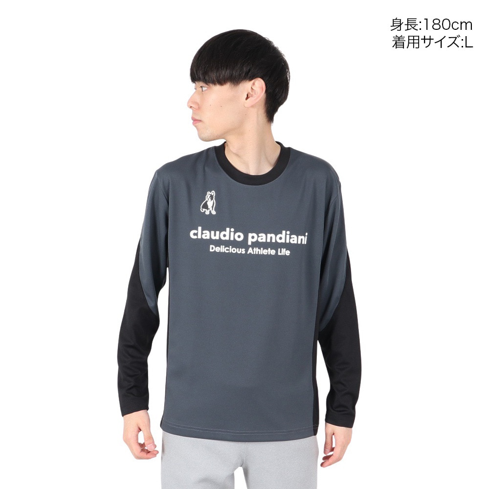 サッカージャンキー（soccer junky）（メンズ）サッカー フットサルウェア 適切にもほどがある+6 ワークアウトシャツ 長袖 CP24D01-02