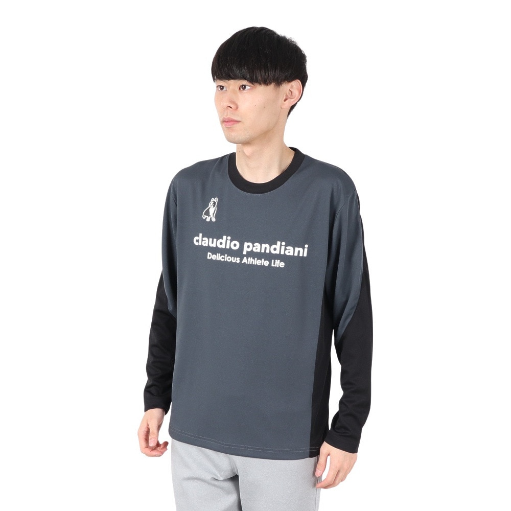 サッカージャンキー（soccer junky）（メンズ）サッカー フットサルウェア 適切にもほどがある+6 ワークアウトシャツ 長袖 CP24D01-02