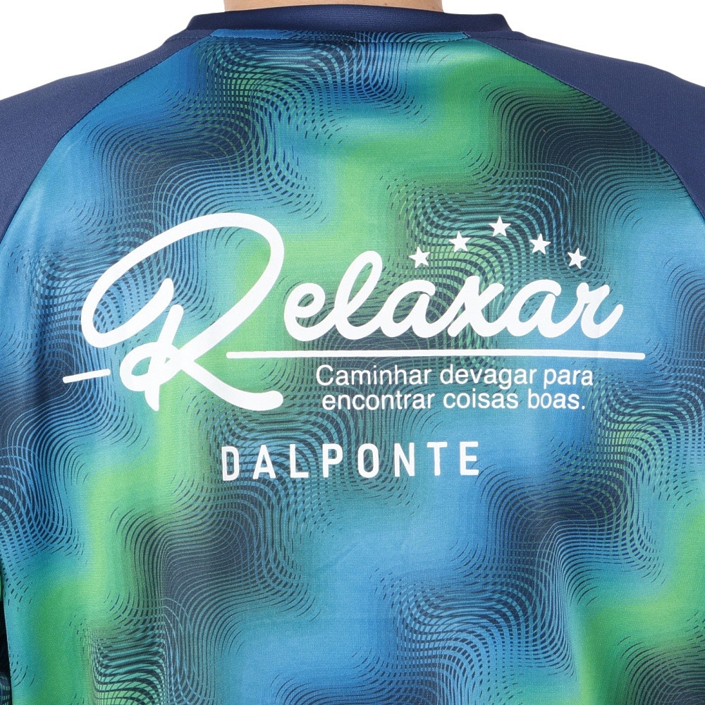 ダウポンチ（DalPonte）（メンズ）サッカー フットサルウェア RX 昇華 長袖プラシャツ DPZRX208-NAVY