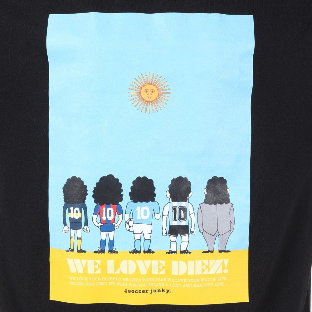 サッカージャンキー（soccer junky）（メンズ）サッカー フットサルウェア LOVE DIEZ! 長袖Tシャツ SJ24E76-2