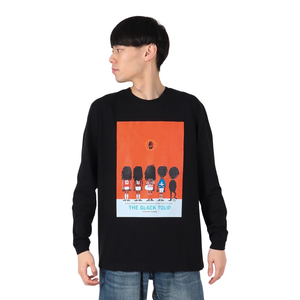サッカージャンキー（soccer junky）（メンズ、レディース）サッカー フットサルウェア LOVE GULIT 長袖Tシャツ SJ24E79-2