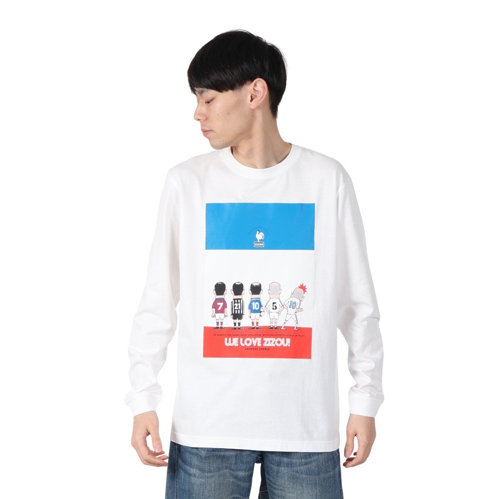 サッカージャンキー（soccer junky）（メンズ）サッカー フットサルウェア MADE IN フランス 長袖Tシャツ SJ24E82-1