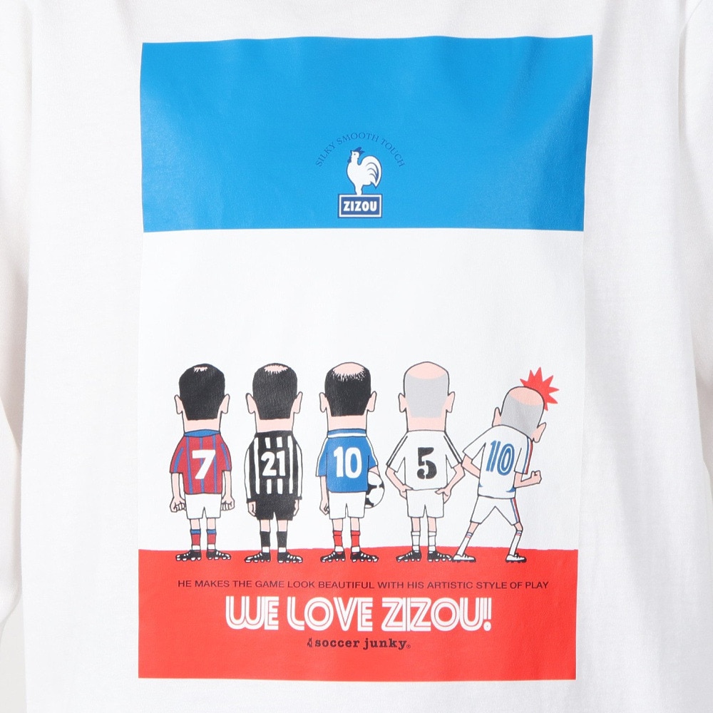 サッカージャンキー（soccer junky）（メンズ）サッカー フットサルウェア MADE IN フランス 長袖Tシャツ SJ24E82-1