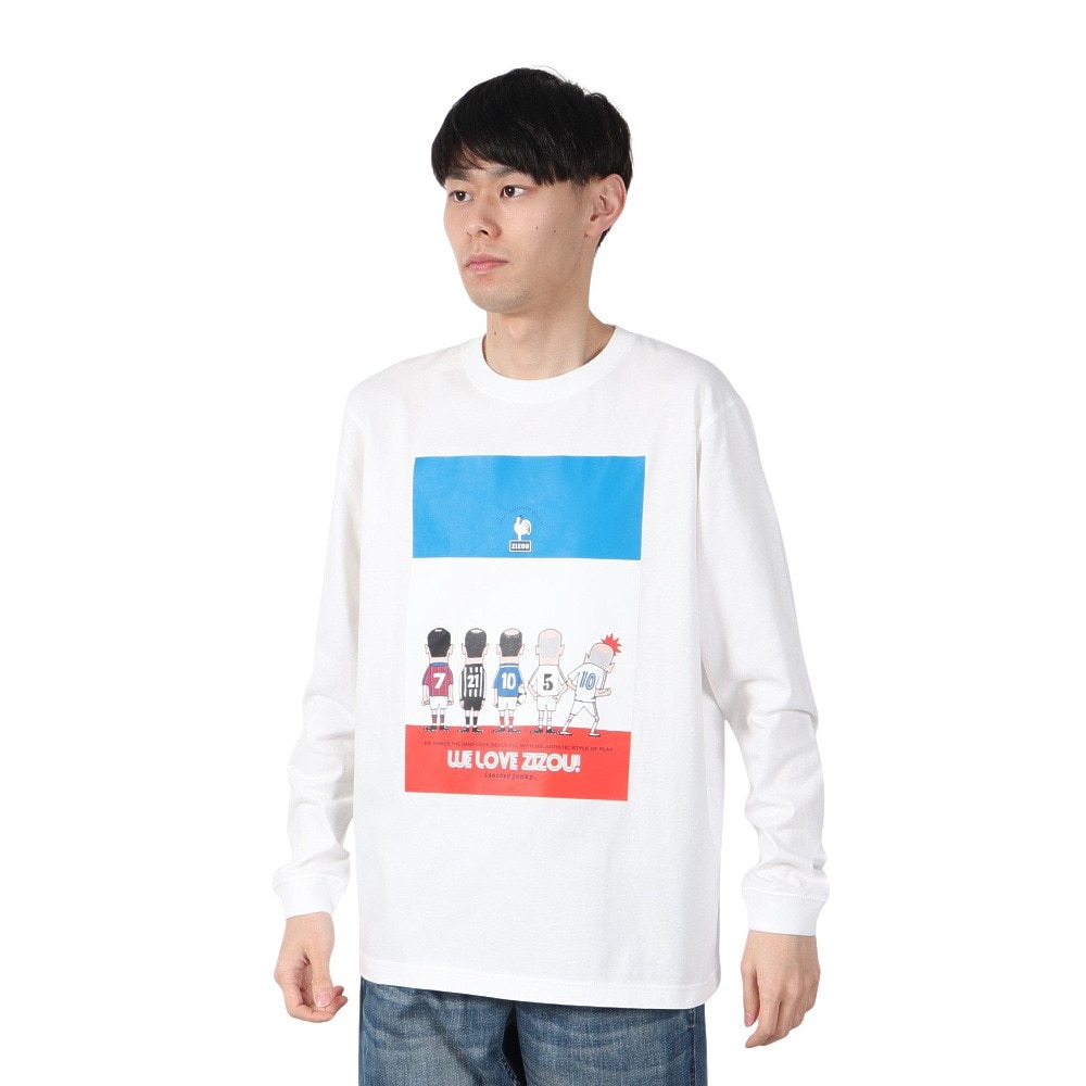 サッカージャンキー（soccer junky）（メンズ）サッカー フットサルウェア MADE IN フランス 長袖Tシャツ SJ24E82-1