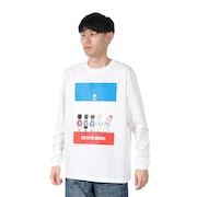 (メンズ)サッカー フットサルウェア MADE IN フランス 長袖Tシャツ SJ24E82-1