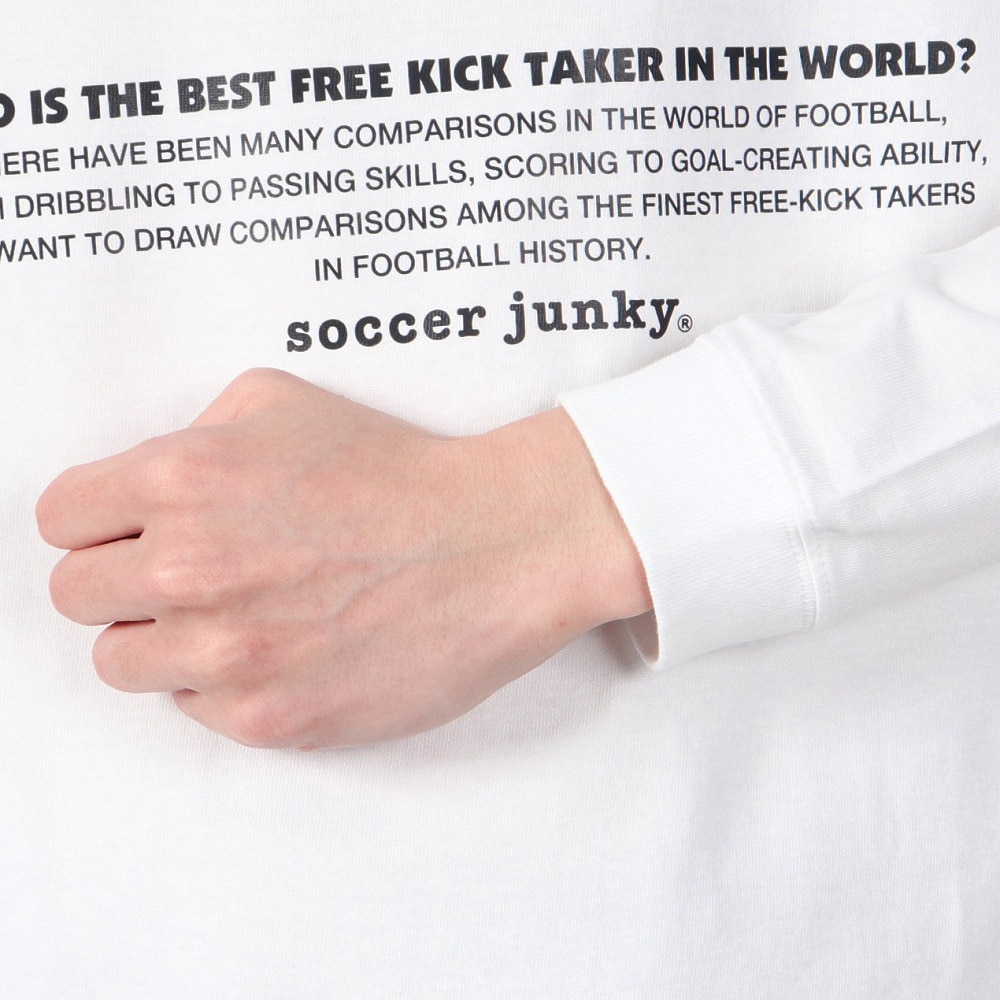 サッカージャンキー（soccer junky）（メンズ、レディース）サッカー フットサルウェア free kicker サッカージャンキー×Jerry 長袖Tシャツ SJ24E91-1