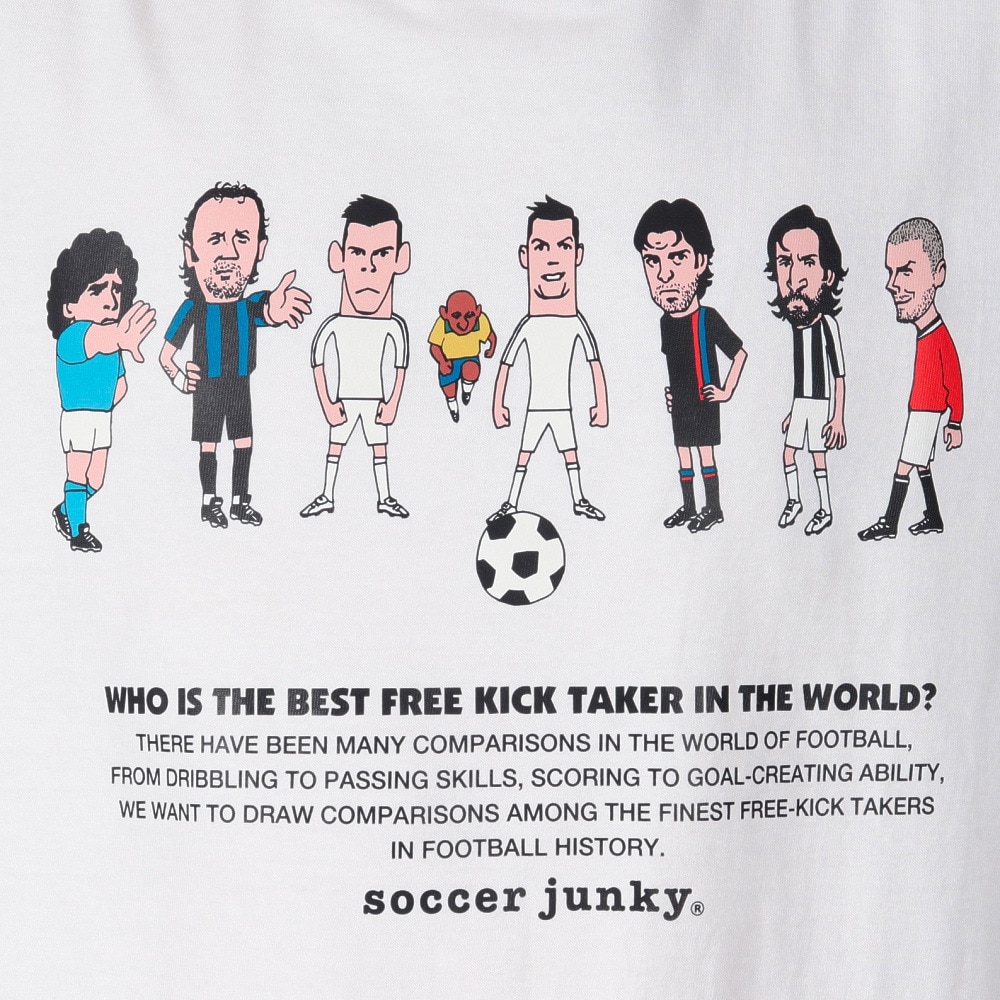 サッカージャンキー（soccer junky）（メンズ、レディース）サッカー フットサルウェア free kicker サッカージャンキー×Jerry 長袖Tシャツ SJ24E91-1