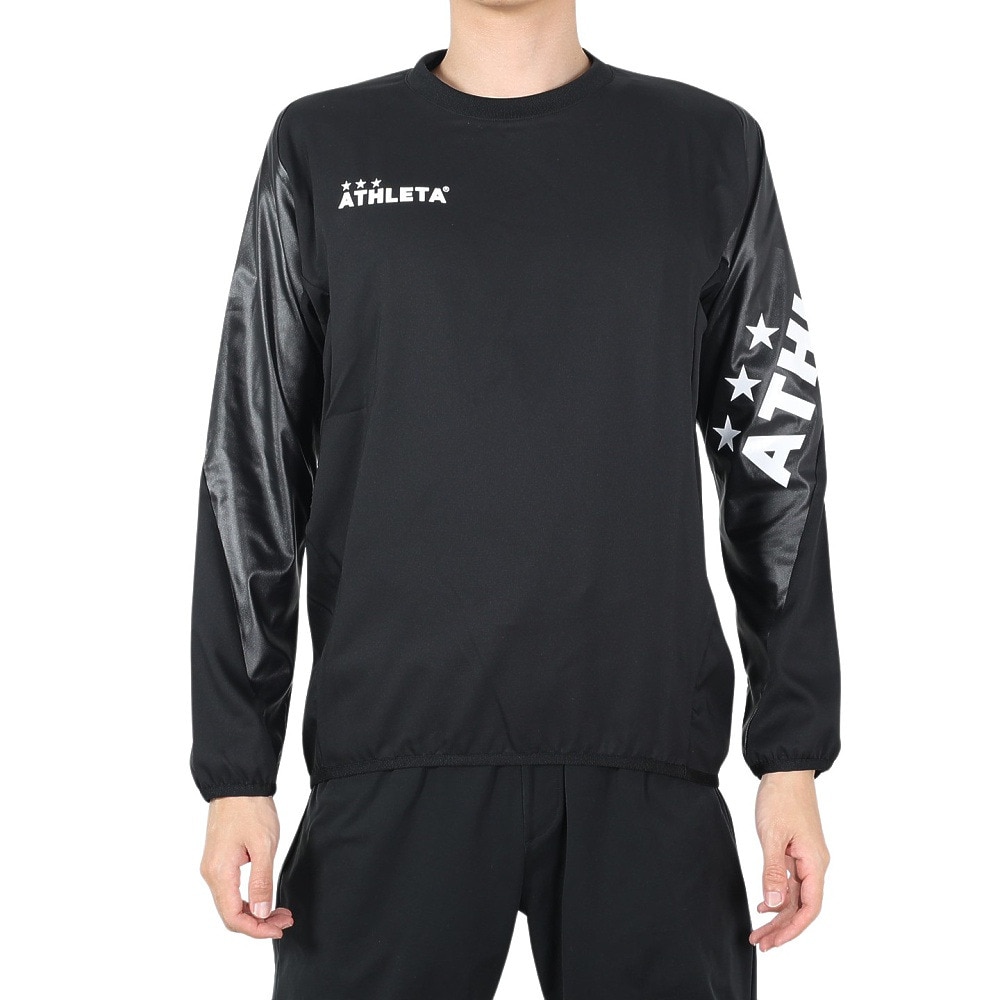 アスレタ（ATHLETA）（メンズ）サッカー フットサルウェア 定番チーム対応ピステシャツ 18012 BLK