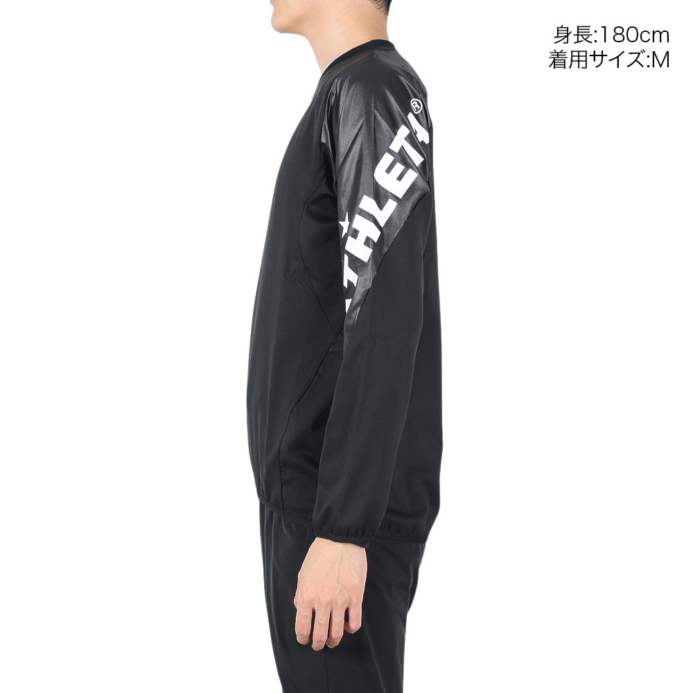 アスレタ（ATHLETA）（メンズ）サッカー フットサルウェア 定番チーム対応ピステシャツ 18012 BLK