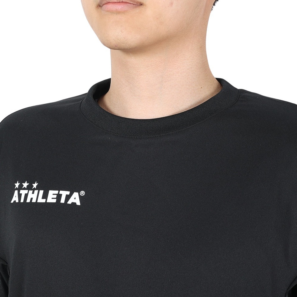 アスレタ（ATHLETA）（メンズ）サッカー フットサルウェア 定番チーム対応ピステシャツ 18012 BLK
