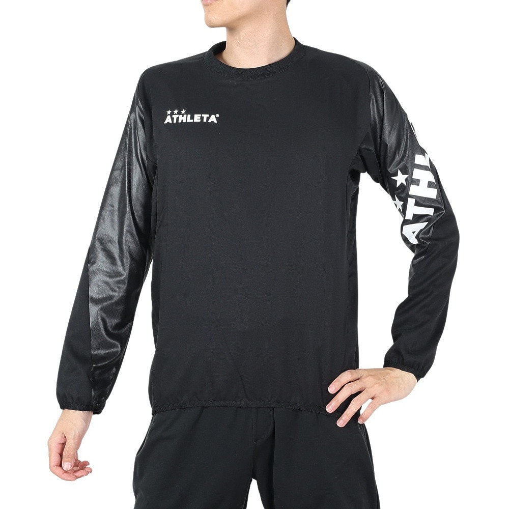 アスレタ（ATHLETA）（メンズ）サッカー フットサルウェア 定番チーム対応ピステシャツ 18012 BLK