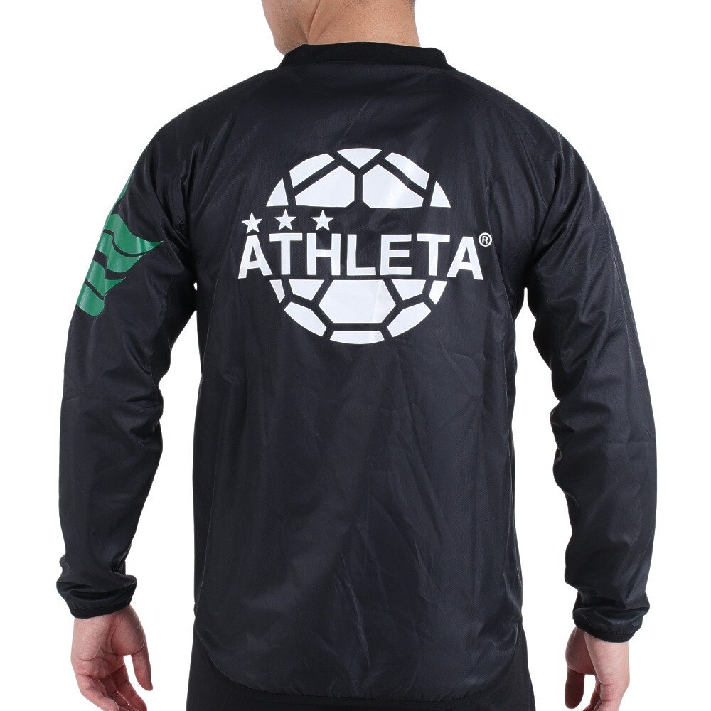 アスレタ（ATHLETA）（メンズ、レディース）サッカー フットサルウェア ピステシャツ XE-402 BLK