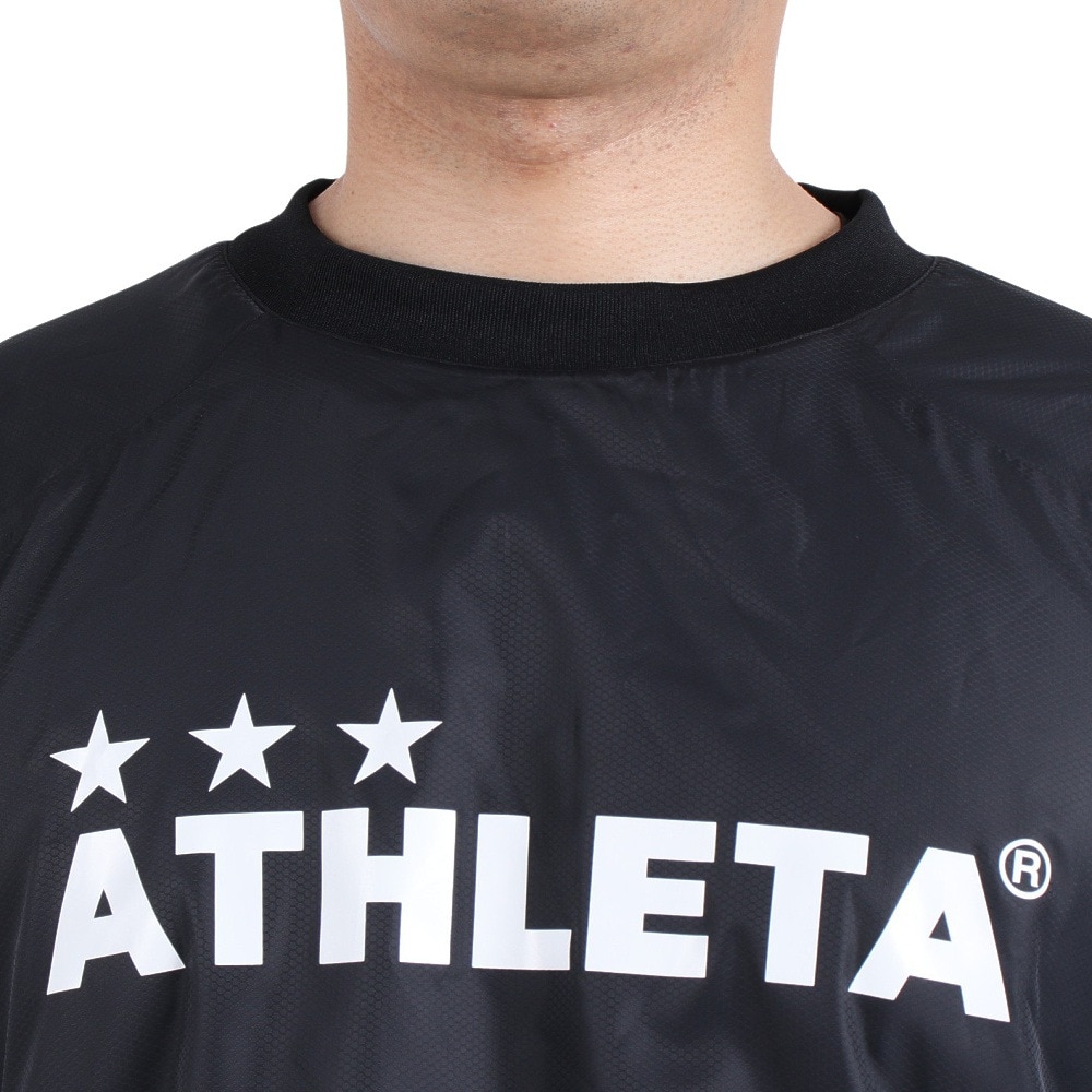 アスレタ（ATHLETA）（メンズ、レディース）サッカー フットサルウェア ピステシャツ XE-402 BLK