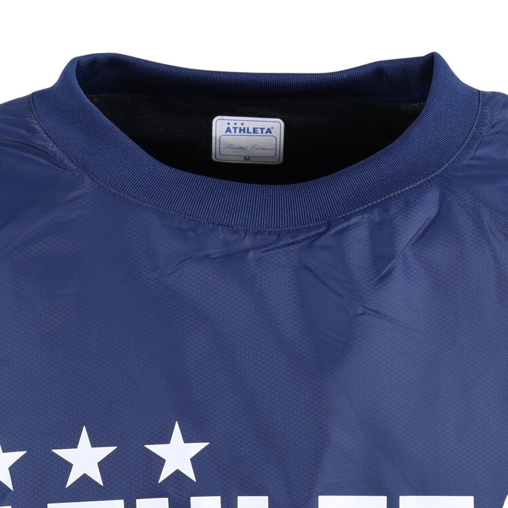 アスレタ（ATHLETA）（メンズ、レディース）サッカー フットサルウェア ピステシャツ XE-402 NVY★★★
