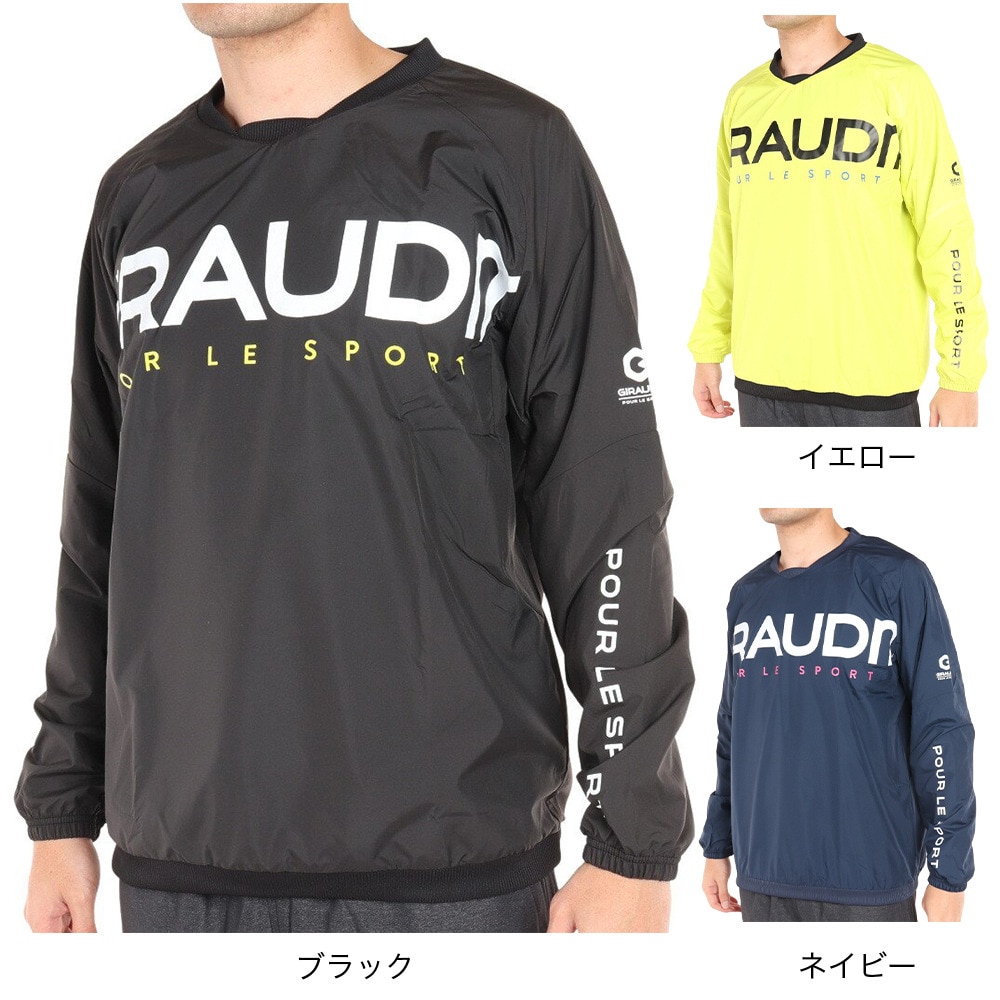 ジローム（GIRAUDM）（メンズ）サッカー フットサルウェア 裏付き 絶耐撥水 ピステジャケット 741GM1ES7661 YEL