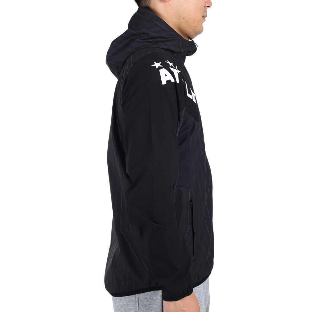 アスレタ（ATHLETA）（メンズ）サッカー フットサルウェア ストレッチトレーニングジャケット 4146 BLK