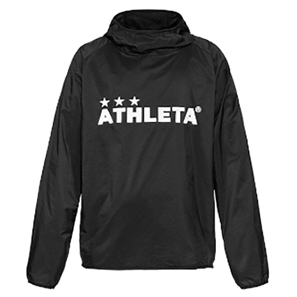 アスレタ（ATHLETA）（メンズ）サッカー フットサルウェア プラウインドシェルプルオーバー 2S 2360 BLK スポーツ用品は