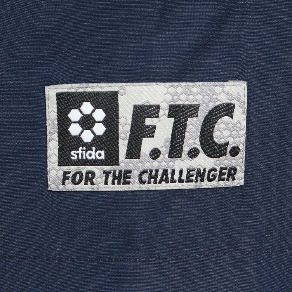 スフィーダ（SFIDA）（メンズ）サッカー フットサルウェア Challenger Thermotect 1/4ジップピステトップ SA-22510 NVY/RED