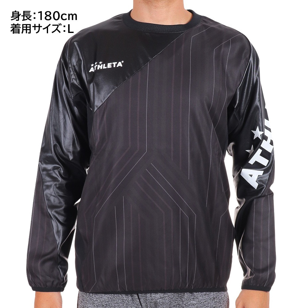 アスレタ（ATHLETA）（メンズ）サッカー フットサルウェア グラフィックピステシャツ 2372 BLK