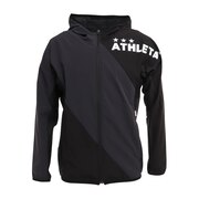 アスレタ（ATHLETA）（メンズ）サッカー フットサルウェア ハイブリッドウインドジャケット 2375 BLK