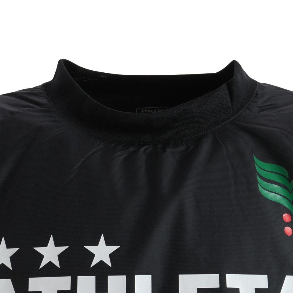 アスレタ｜サッカー フットサルウェア 裏付きピステシャツ XE-431 BLK - スポーツ用品はスーパースポーツゼビオ