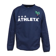 アスレタ（ATHLETA）（メンズ、レディース）サッカー フットサルウェア 裏付きピステシャツ XE-431 NVY