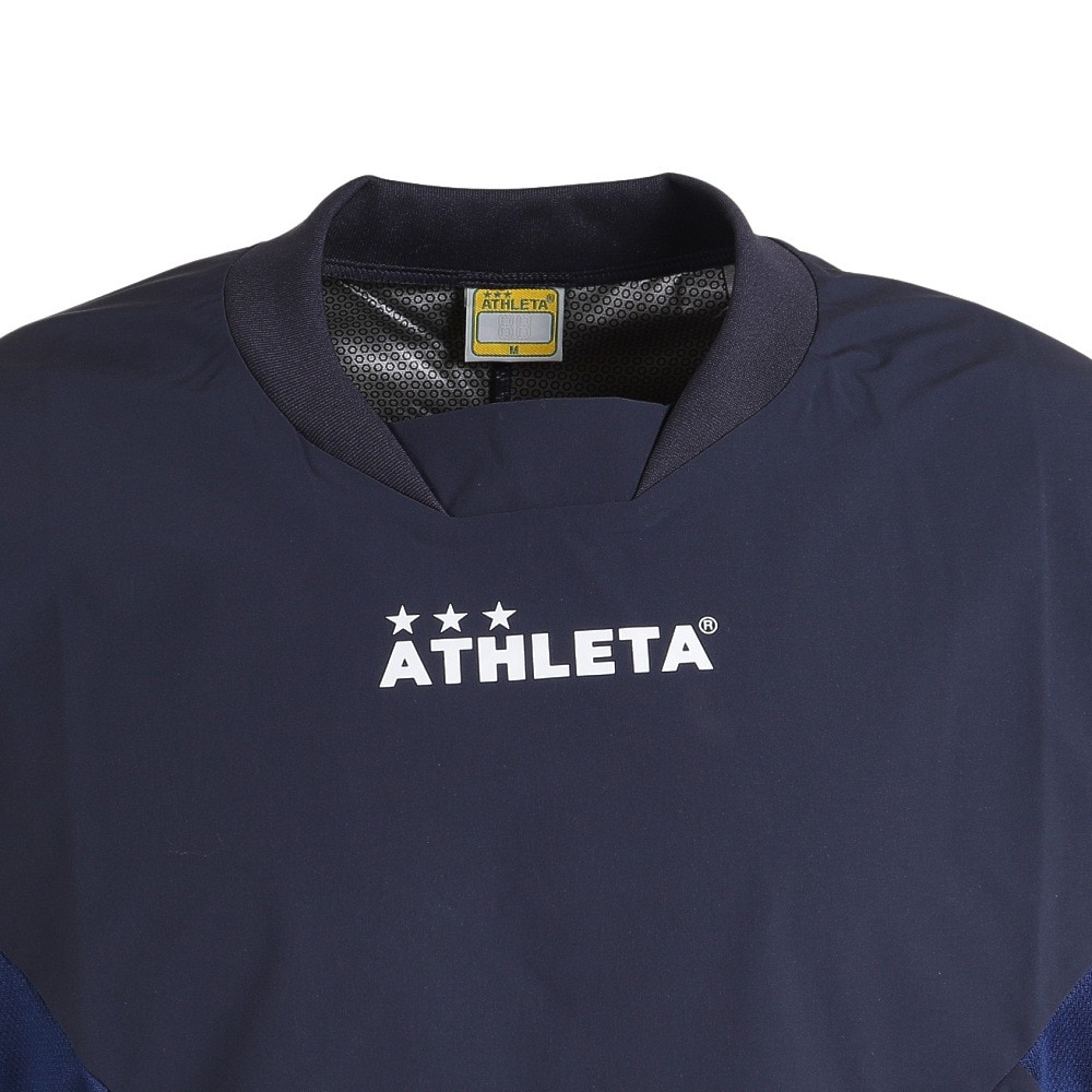 アスレタ（ATHLETA）（メンズ）サッカー フットサルウェア ウインドウォームシャツ 2398 NVY