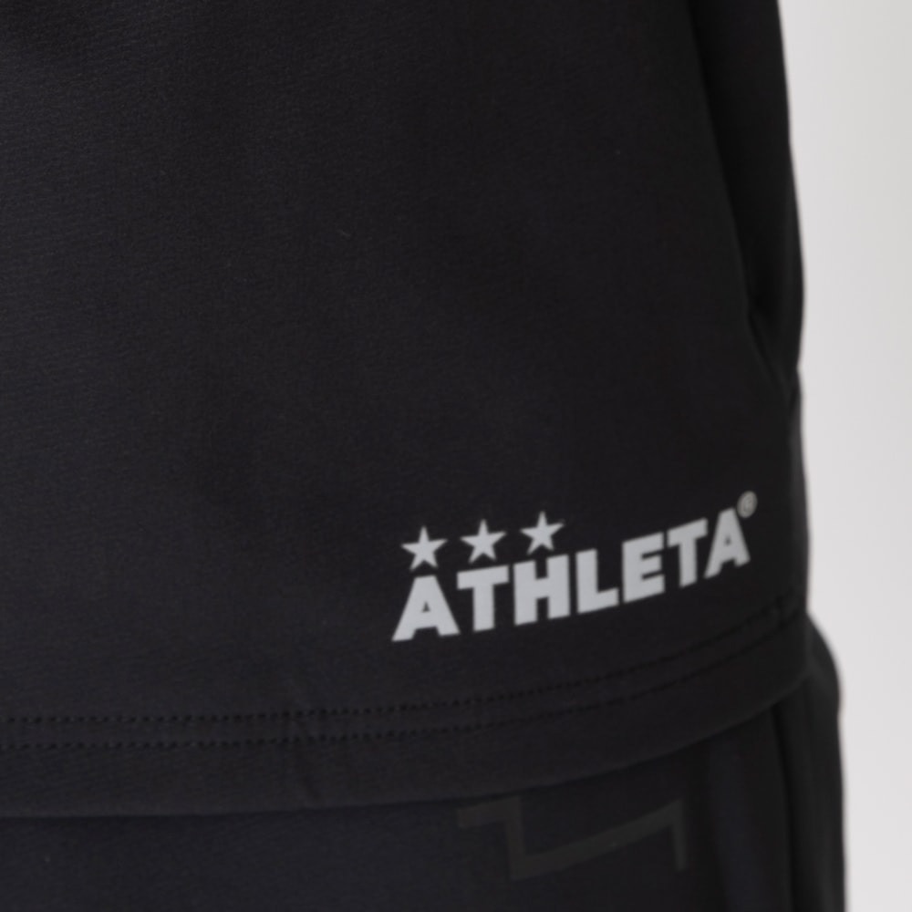 アスレタ（ATHLETA）（メンズ）サッカー フットサルウェア ウォームテックソフトシェルシャツ REI-1158 BLK