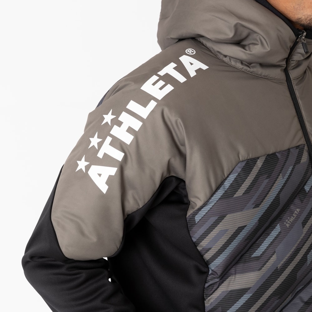 アスレタ（ATHLETA）（メンズ）サッカー フットサルウェア 中綿ウォームジャケット 4153 BEG