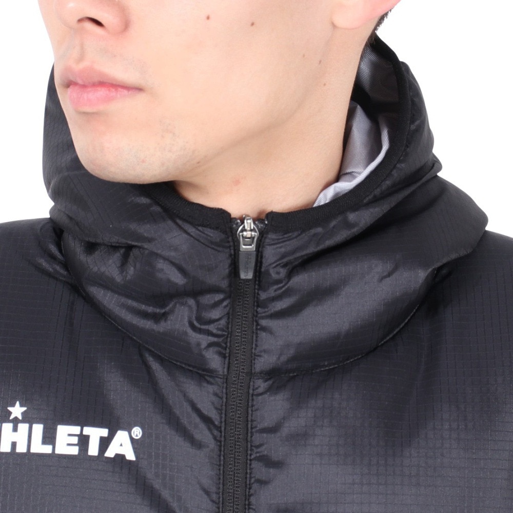 アスレタ（ATHLETA）（メンズ）サッカー フットサルウェア 中綿ウォームジャケット 4165 BLK