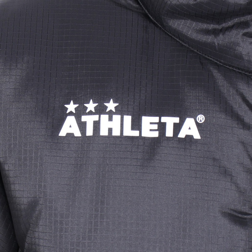 アスレタ（ATHLETA）（メンズ）サッカー フットサルウェア 中綿ウォームジャケット 4165 BLK