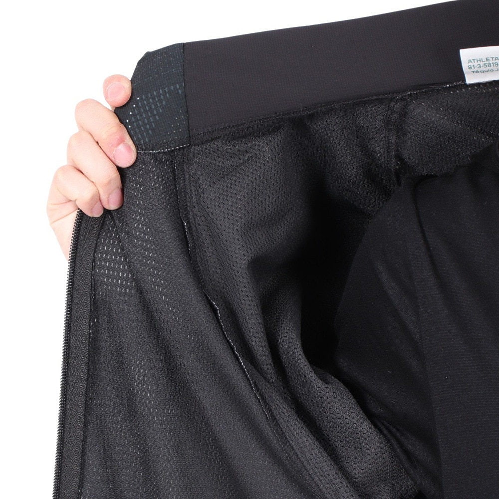 アスレタ（ATHLETA）（メンズ）サッカー フットサルウェア 裏地付きストレッチウインドジャケット24f 02415 BLK