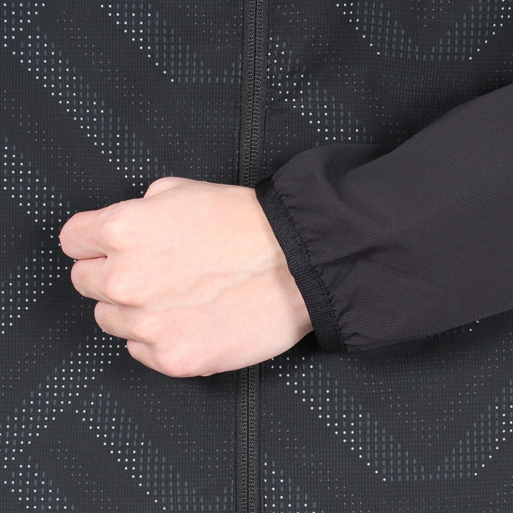 アスレタ（ATHLETA）（メンズ）サッカー フットサルウェア 裏地付きストレッチウインドジャケット24f 02415 BLK