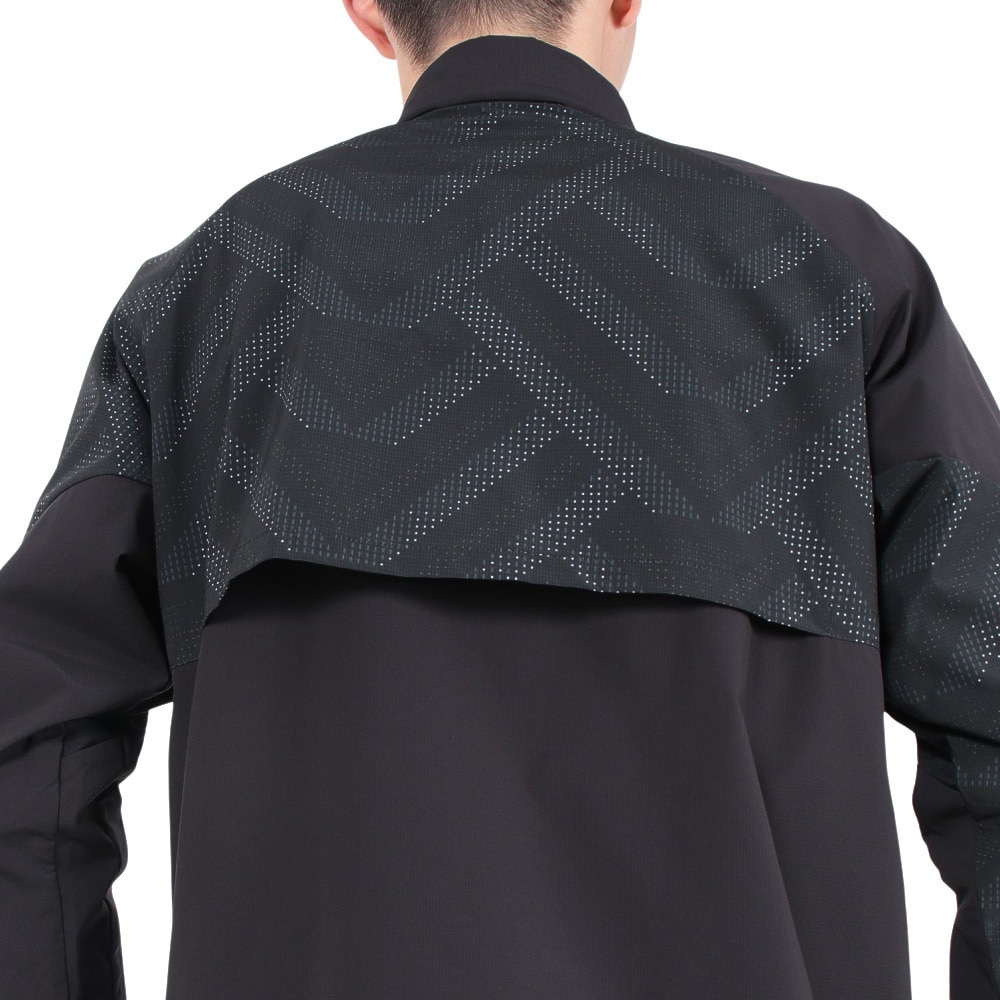 アスレタ（ATHLETA）（メンズ）サッカー フットサルウェア 裏地付きストレッチウインドジャケット24f 02415 BLK