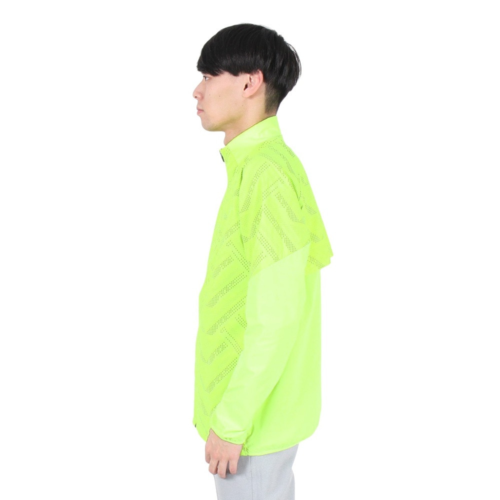 アスレタ（ATHLETA）（メンズ）サッカー フットサルウェア 裏地付きストレッチウインドジャケット24f 02415 F.YELLOW