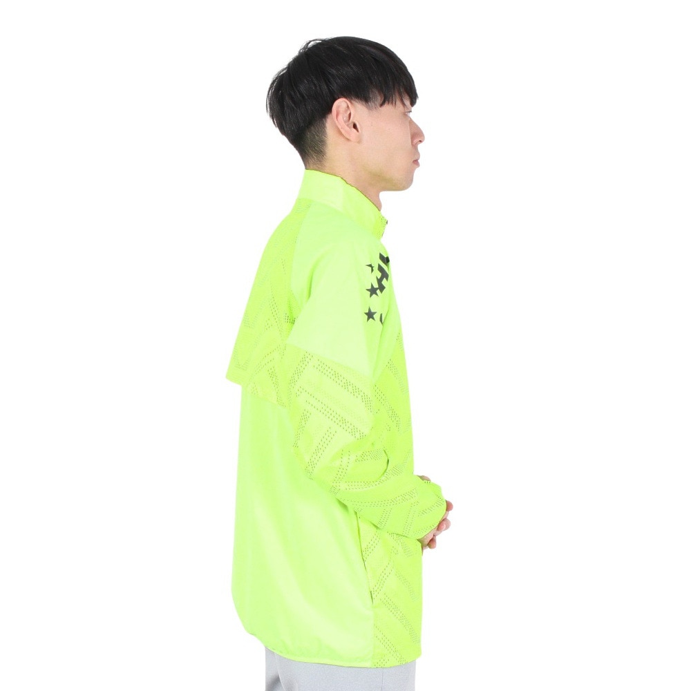 アスレタ（ATHLETA）（メンズ）サッカー フットサルウェア 裏地付きストレッチウインドジャケット24f 02415 F.YELLOW