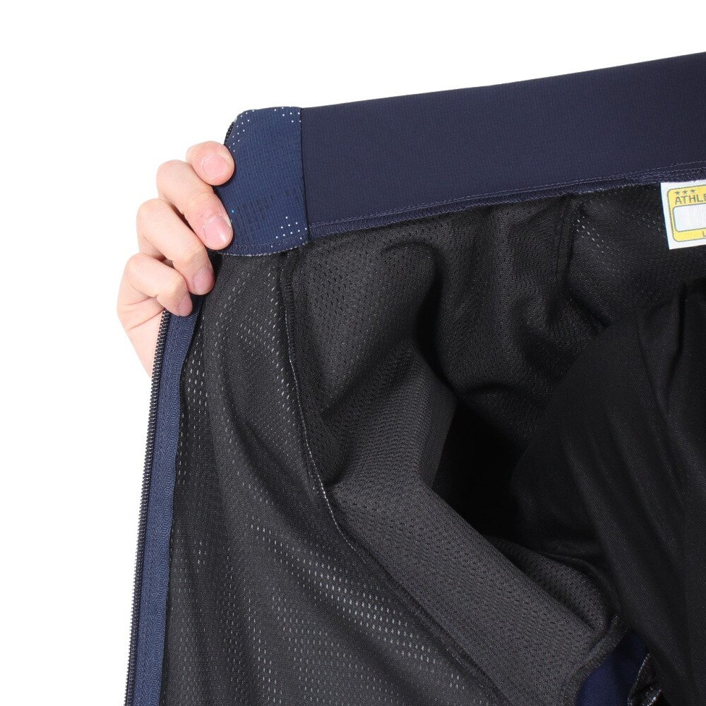 アスレタ（ATHLETA）（メンズ）サッカー フットサルウェア 裏地付きストレッチウインドジャケット24f 02415 NVY