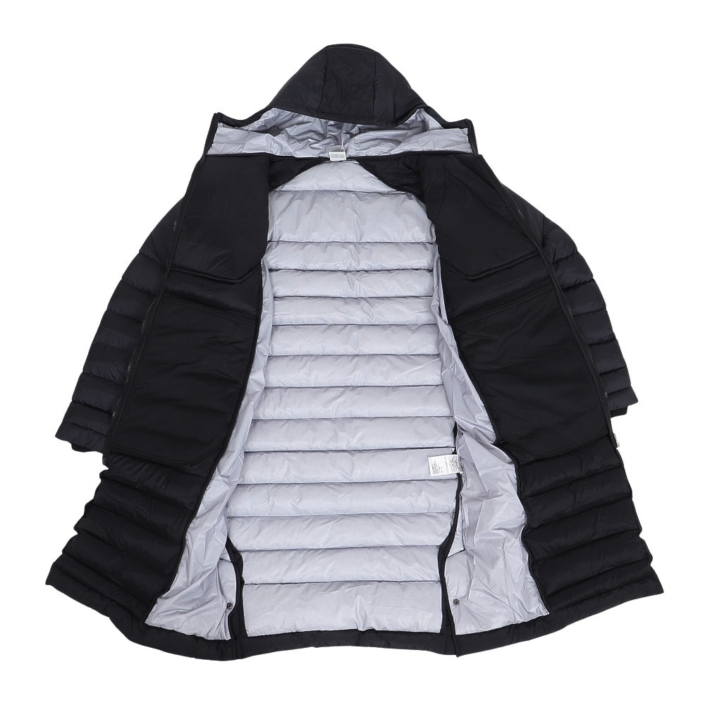 ATHLETA　ベンチコート　黒　アウター　アスレタ　コート　サッカー　ウェア ATHLETA（アスレタ） サッカーウェア ベンチコート メンズ レディース