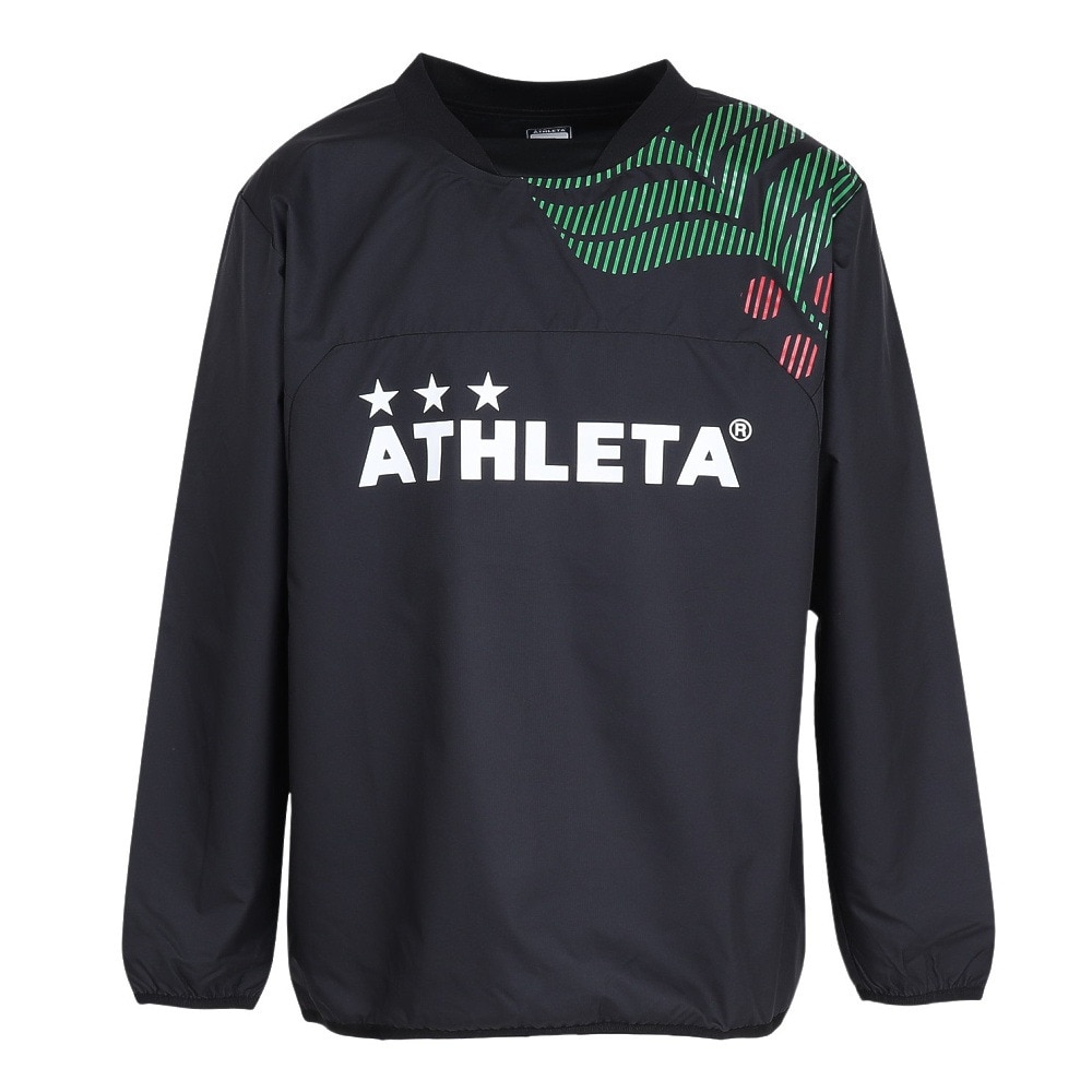 アスレタ（ATHLETA）（メンズ）サッカー フットサルウェア ピステシャツ XE-2507 BLK