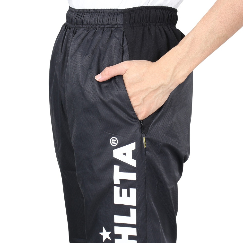 アスレタ（ATHLETA）（メンズ）サッカー ウェア メンズ 裏地付き ウインドブレーカーパンツ 2340 BLK