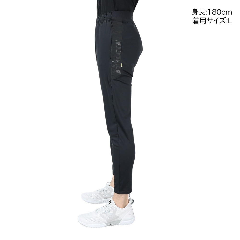 アスレタ（ATHLETA）（メンズ）サッカー フットサルウェア トレーニングジャージロングパンツ 2363 BLK