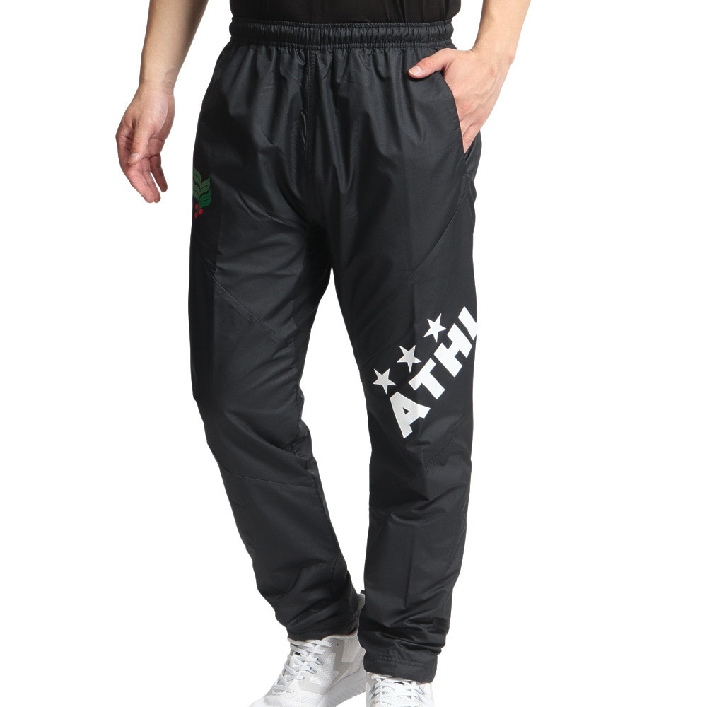 アスレタ（ATHLETA）（メンズ）サッカー フットサルウェア 裏付ピステパンツ XE-426 BLK