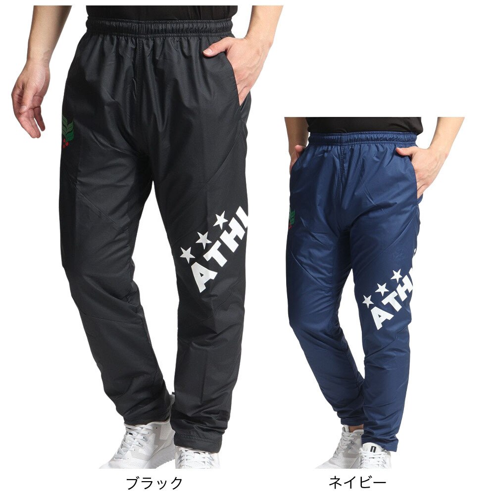 アスレタ（ATHLETA）（メンズ）サッカー フットサルウェア 裏付ピステパンツ XE-426 NVY