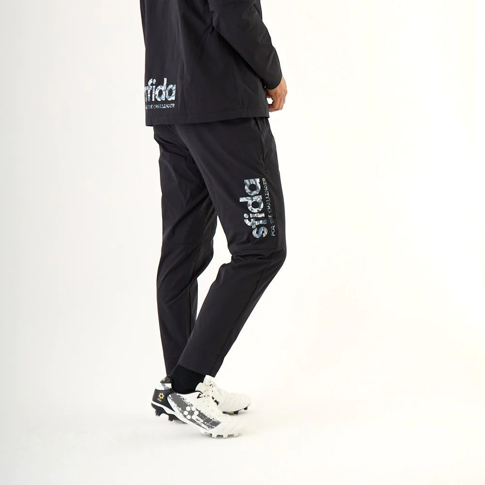 スフィーダ（SFIDA）（メンズ）サッカー フットサルウェア Challenger Thermotect ストレッチウインドパンツ SA-23508 BLK