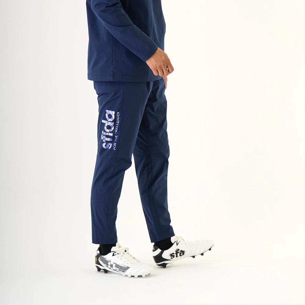 スフィーダ（SFIDA）（メンズ）サッカー フットサルウェア Challenger Thermotect ストレッチウインドパンツ SA-23508 NVY