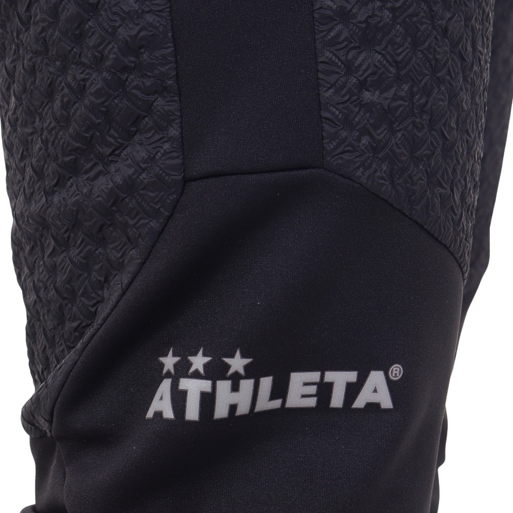 アスレタ（ATHLETA）（メンズ）サッカー フットサルウェア ハイブリッド3Dエンボスパンツ REI-1163 BLK