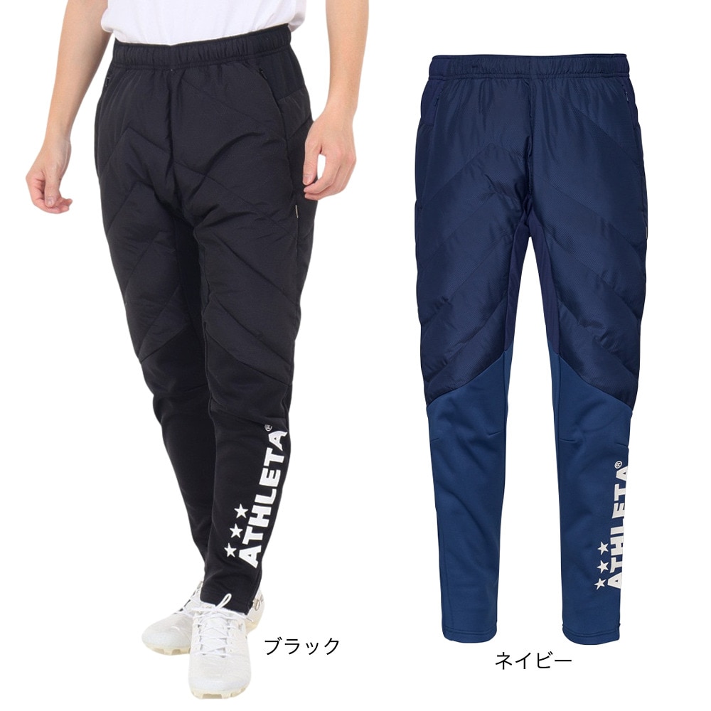 アスレタ（ATHLETA）（メンズ）サッカー フットサルウェア 中綿ウォームパンツ 4154 NVY
