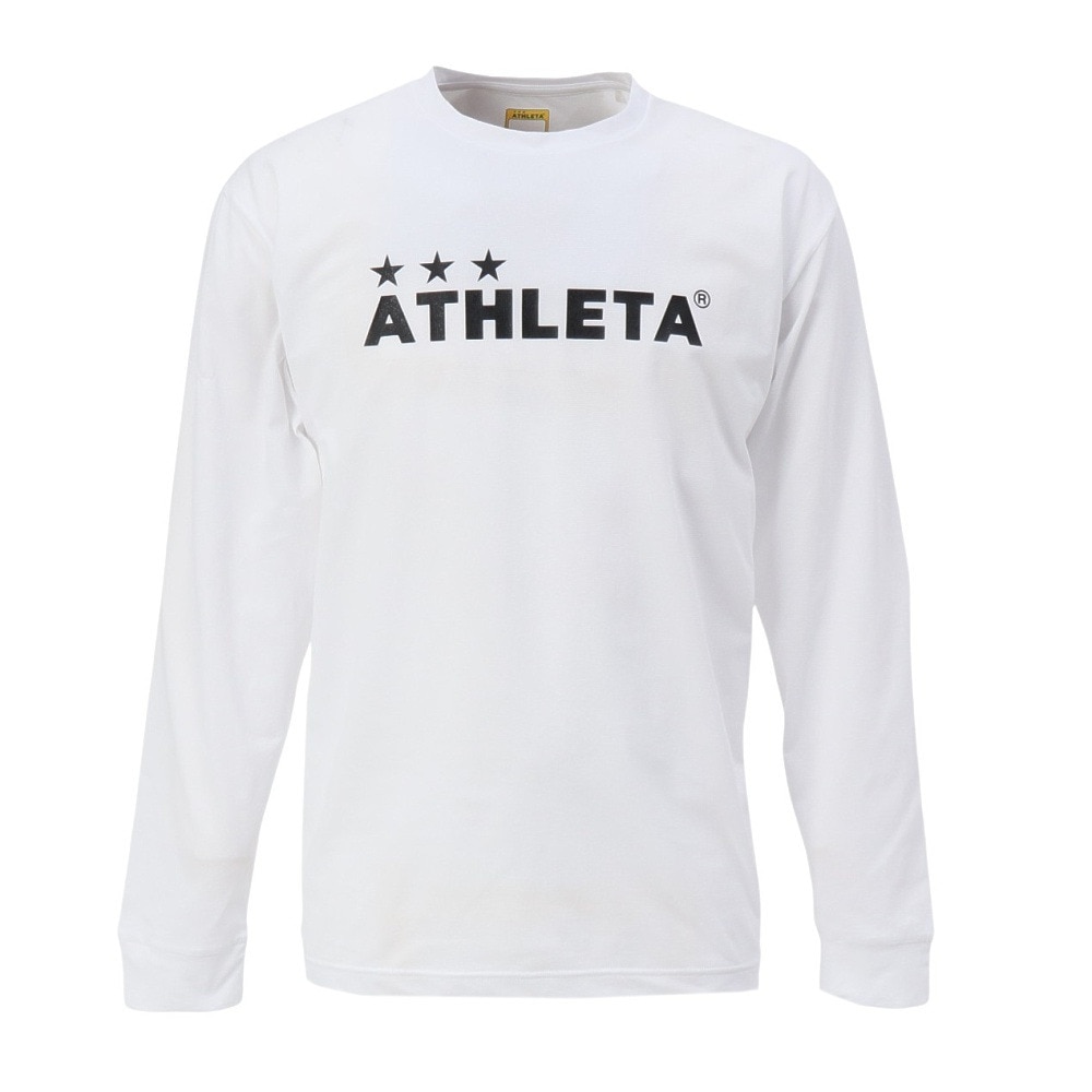 アスレタ（ATHLETA）（メンズ）サッカー フットサルウェア ロングスリーブシャツ 3400 WHT